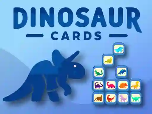 Jwèt Dinosaur Cards sou entènèt