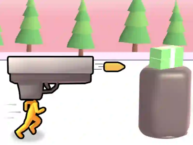 Jwèt Gun Head Run sou entènèt