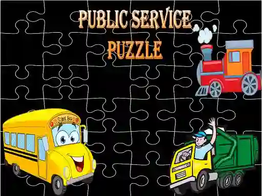Jwèt Public Service Puzzle sou entènèt
