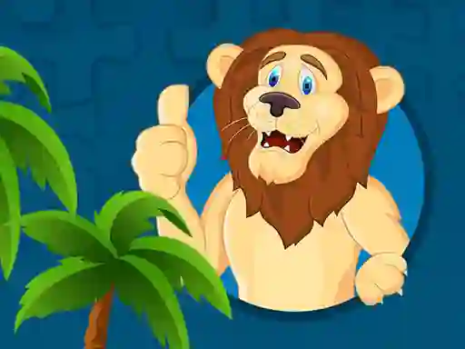Jwèt Strong Lions Jigsaw sou entènèt