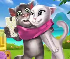 Jwèt Kittens Selfie Time sou entènèt