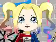 Jwèt Cute Harley Quinn Dress Up sou entènèt