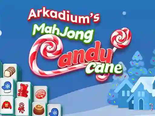 Jwèt Mahjongg Candy Cane sou entènèt