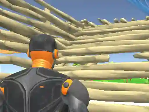 Jwèt Fort Shooter Simulator sou entènèt