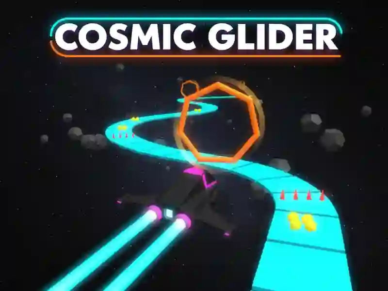 Jwèt Cosmic Glider sou entènèt