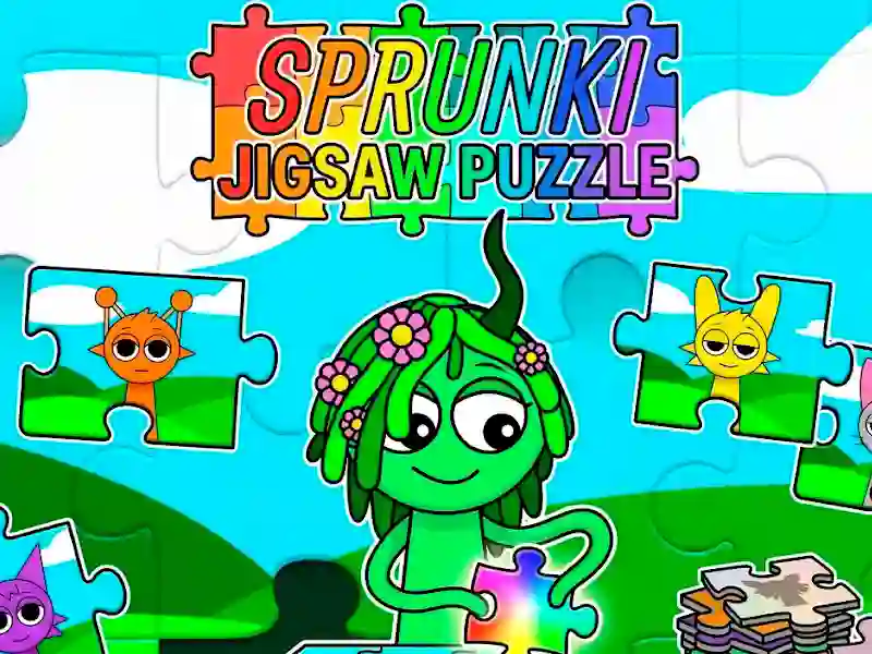 Jwèt Sprunki Jigsaw Puzzle sou entènèt