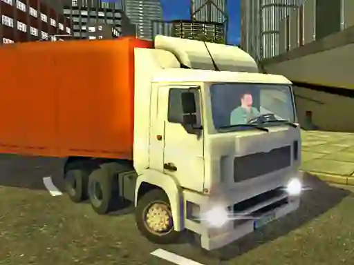 Jwèt Real City Truck Simulator sou entènèt