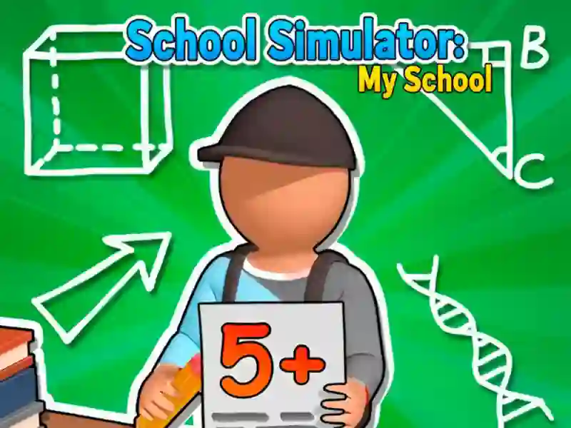 Jwèt School Simulator: My School sou entènèt
