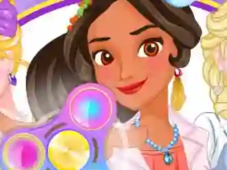 Jwèt Princess Fidget Spinners sou entènèt