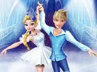 Jwèt Elsa and Jack Ice Ballet Show sou entènèt