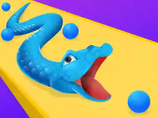 Jwèt Anaconda Runner sou entènèt