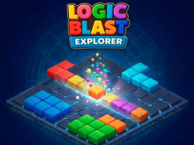 Jwèt Logic Blast Explorer sou entènèt