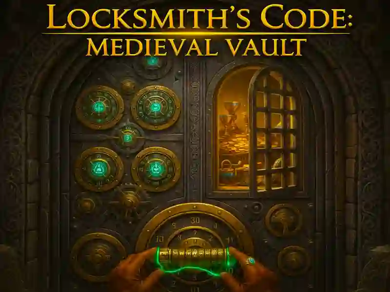 Jwèt Locksmith's Code Medieval Vault sou entènèt
