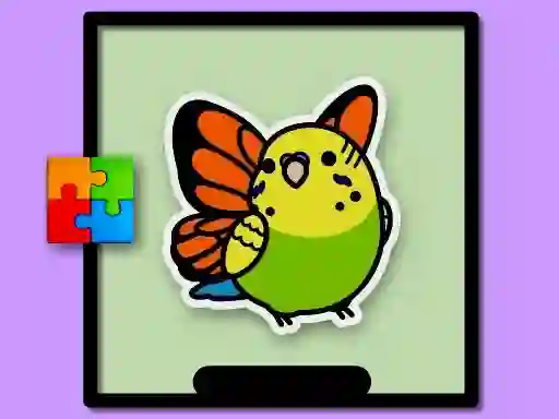 Jwèt Cute Budgie Puzzle sou entènèt