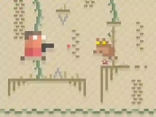Jwèt Paper Pixel Adventure sou entènèt