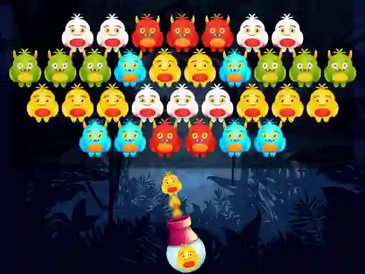 Jwèt Monster Bubble Shooter sou entènèt