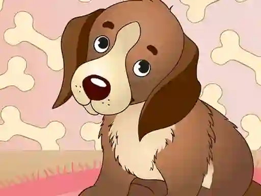 Jwèt Puppy Match3 sou entènèt
