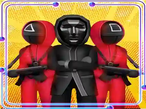 Jwèt Squid Game - Clash Gang sou entènèt