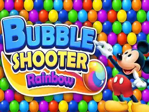 Jwèt Bubble Shooter Rainbow sou entènèt