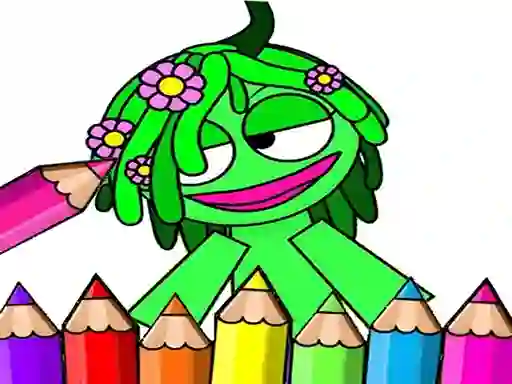 Jwèt Sprunki Coloring Music Anime sou entènèt