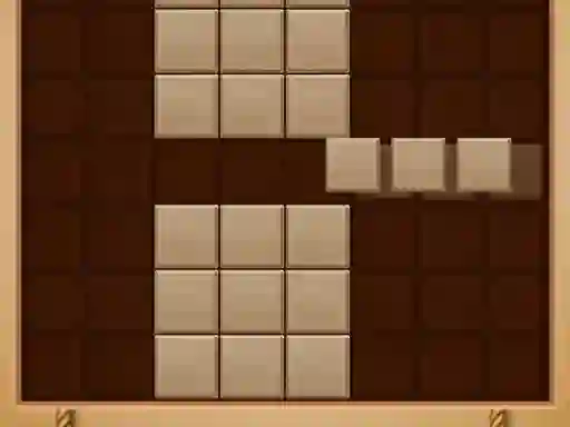 Jwèt Wood Block Puzzle sou entènèt