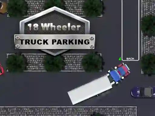 Jwèt 18 Wheeler Truck Parking sou entènèt