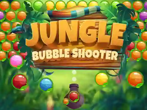 Jwèt Jungle Bubble Shooter sou entènèt