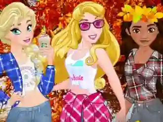 Jwèt Princess Fall Flannels sou entènèt