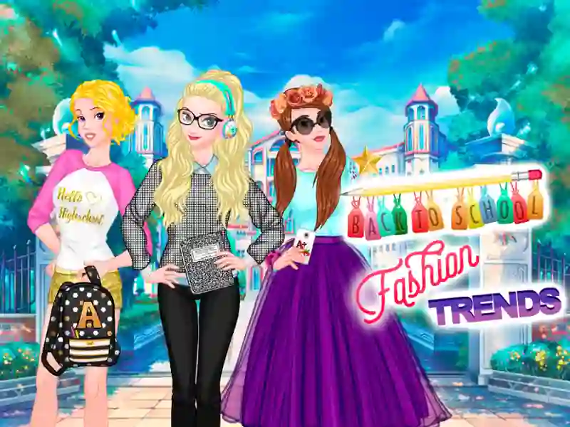 Jwèt Back To School Fashion Trends sou entènèt