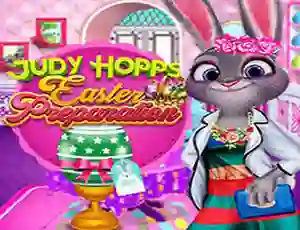 Jwèt Judy Hopps Easter Preparation sou entènèt