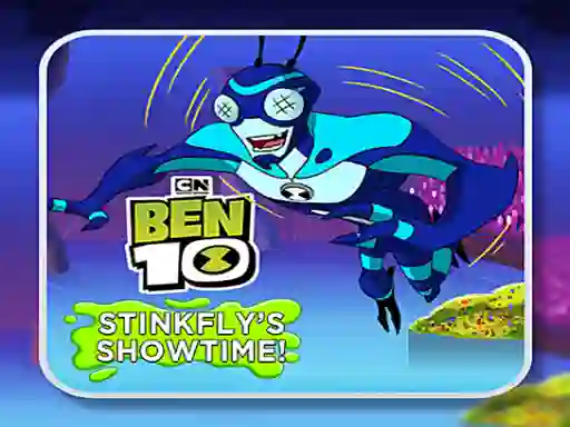 Jwèt Ben 10 Challenge Stinkfly Showtime! sou entènèt
