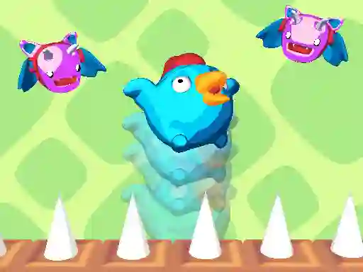 Jwèt Bouncing Chick sou entènèt