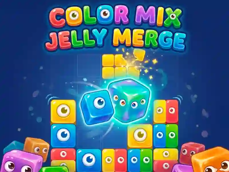Jwèt Color Mix - Jelly Merge sou entènèt
