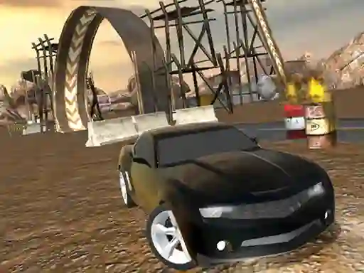 Jwèt Muddy Village Car Stunt sou entènèt