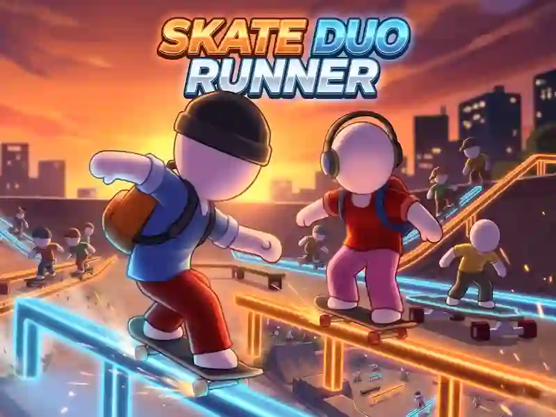 Jwèt Skate Duo Runner sou entènèt