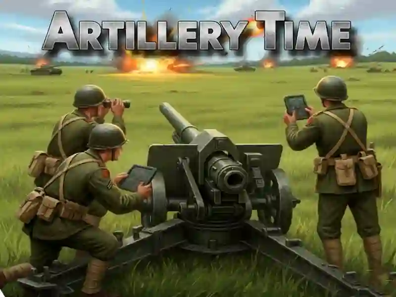 Jwèt Artillery Time sou entènèt