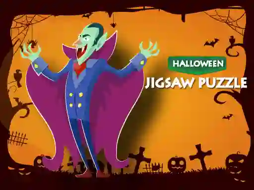 Jwèt Halloween Jigsaw Puzzle sou entènèt