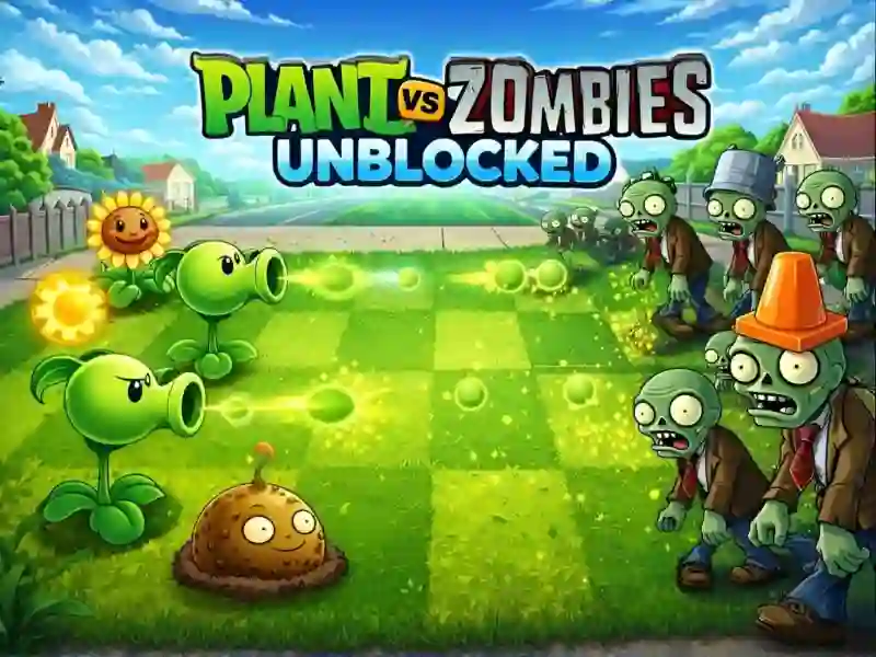 Jwèt Plants Vs Zombies Unblocked sou entènèt