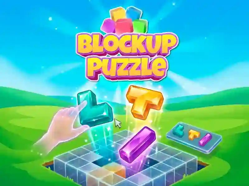 Jwèt Block Up Puzzle sou entènèt
