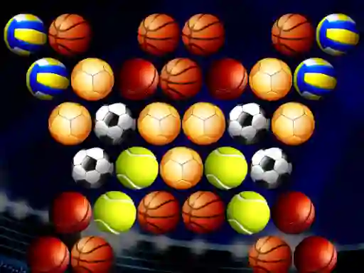 Jwèt Bubble Shooter Golden Football sou entènèt