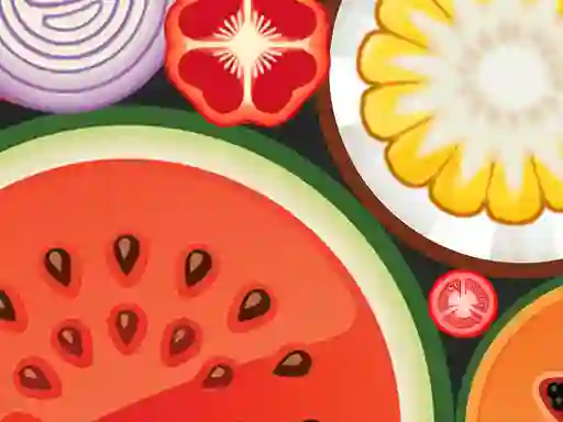 Jwèt Merge Veggies sou entènèt