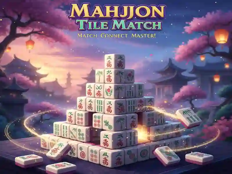 Jwèt Mahjong Tile Match sou entènèt