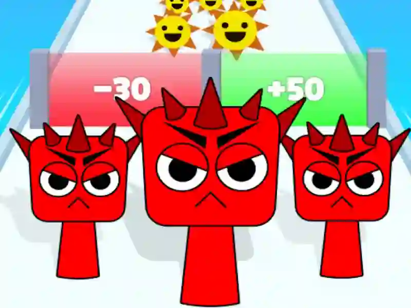 Jwèt Sprunki Run sou entènèt