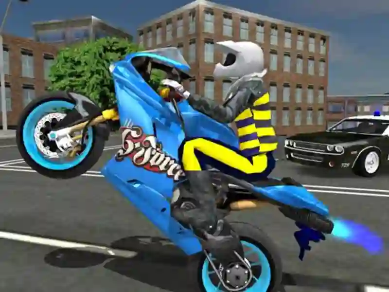 Jwèt Sports Bike Simulator Drift 3d sou entènèt