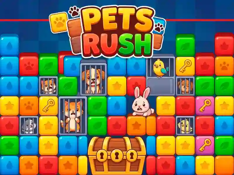 Jwèt Pets Rush sou entènèt