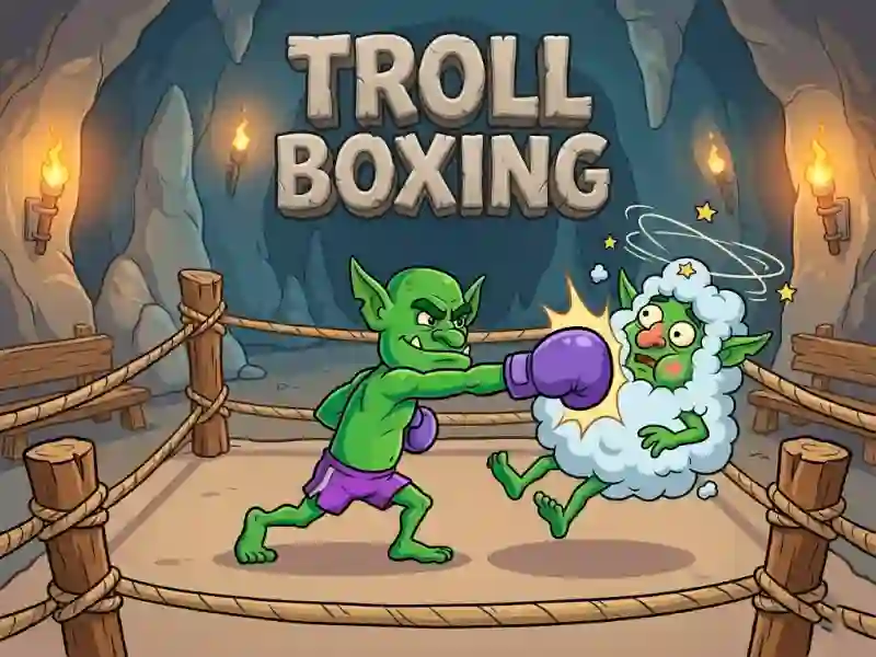 Jwèt Troll Boxing sou entènèt