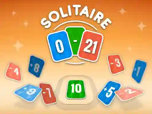 Jwèt Solitaire Zero21 sou entènèt