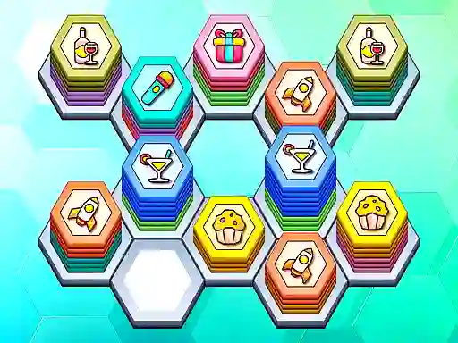 Jwèt Hexa Tile Master sou entènèt