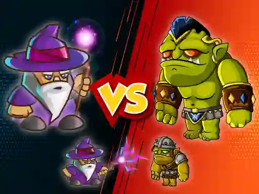 Jwèt Wizard vs. Orcs sou entènèt