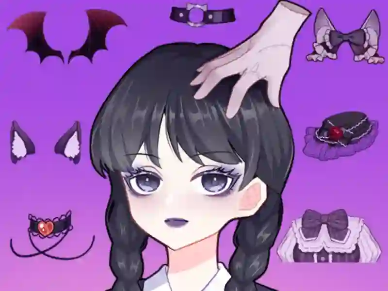 Jwèt Anime Avatar Creator sou entènèt
